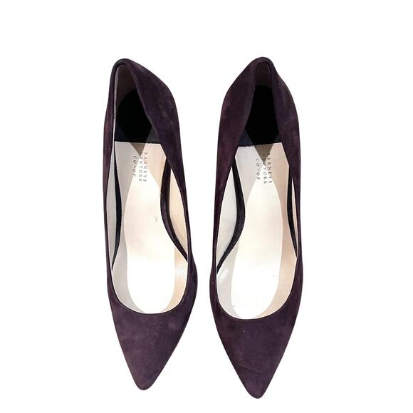 Barneys New York Co-Op Shoes Womens Size 40 Brown Suede High Heel Pumps - Picture 5 of 9